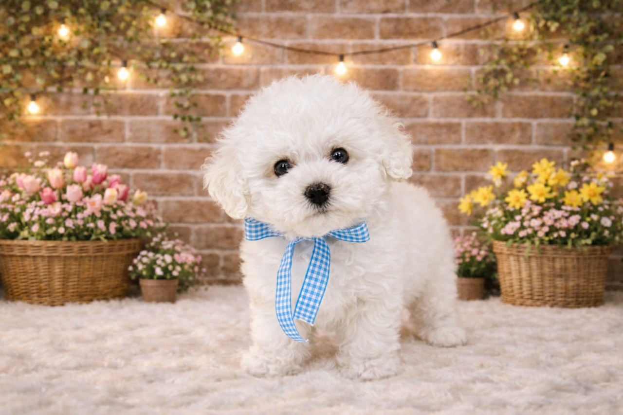 兵庫県のビションフリーゼ (ペッツワン神戸深江浜店/2025年12月9日生まれ/男の子/ホワイト)の子犬の2枚目の画像