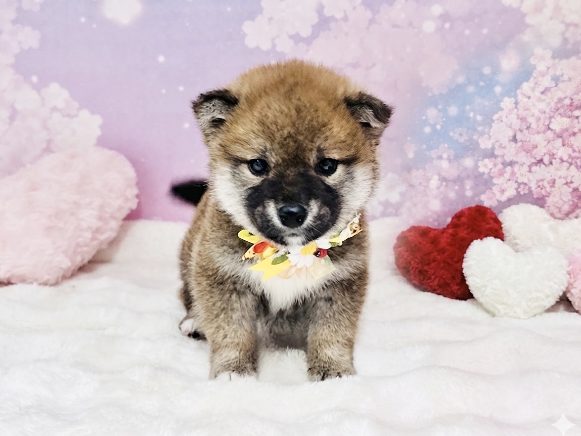兵庫県の柴犬(標準サイズ) (ペッツワン神戸深江浜店/2026年3月3日生まれ/男の子/赤)の子犬の2枚目の画像